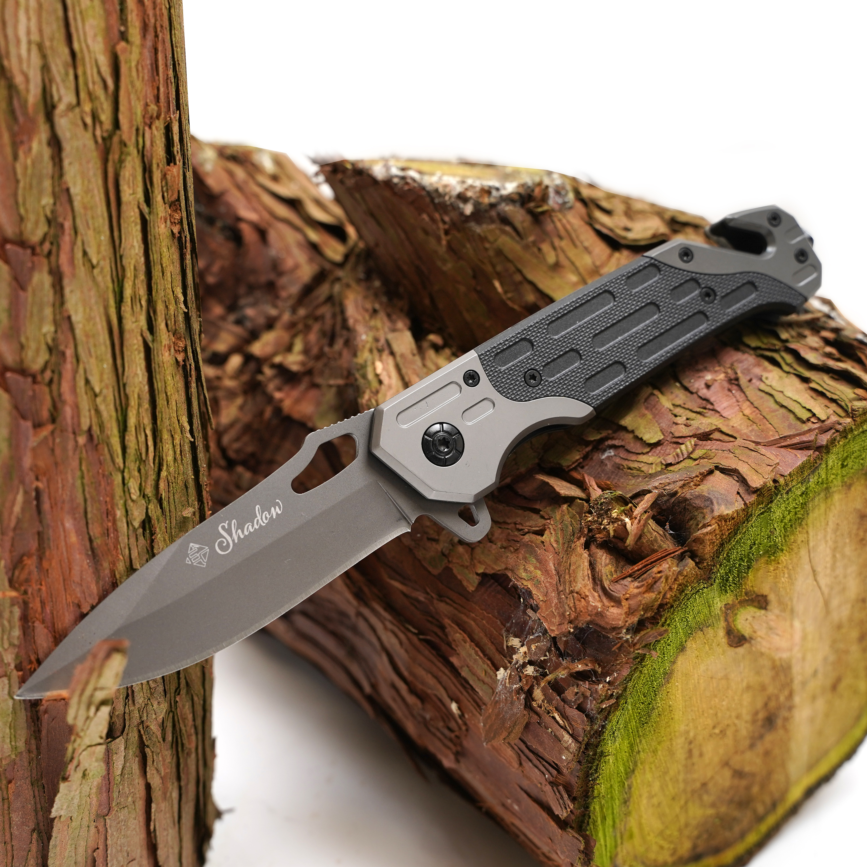 Eurocatch Shadow Zakmes 420RVS Blade - Lemmet 9.2cm - Gesloten lengte 13.5cm 