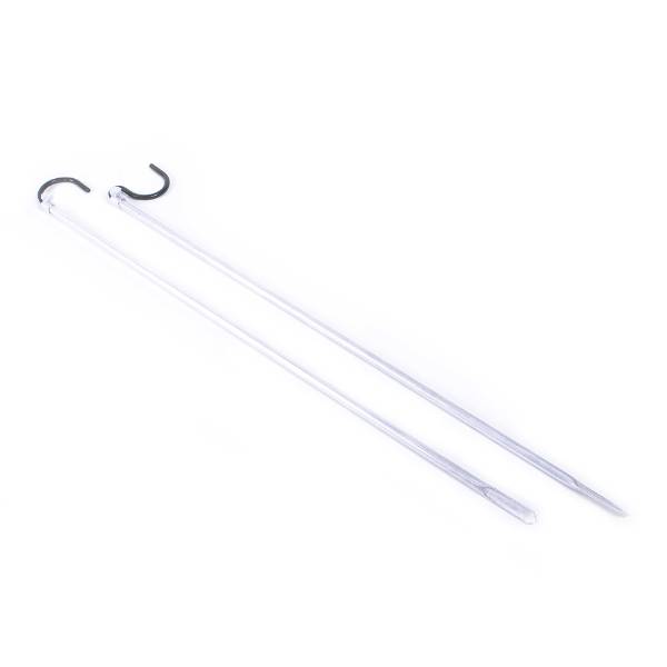 Traxis Telescopische Bosbaansteun Set - Hengelsteun - 60-100cm - Aluminium