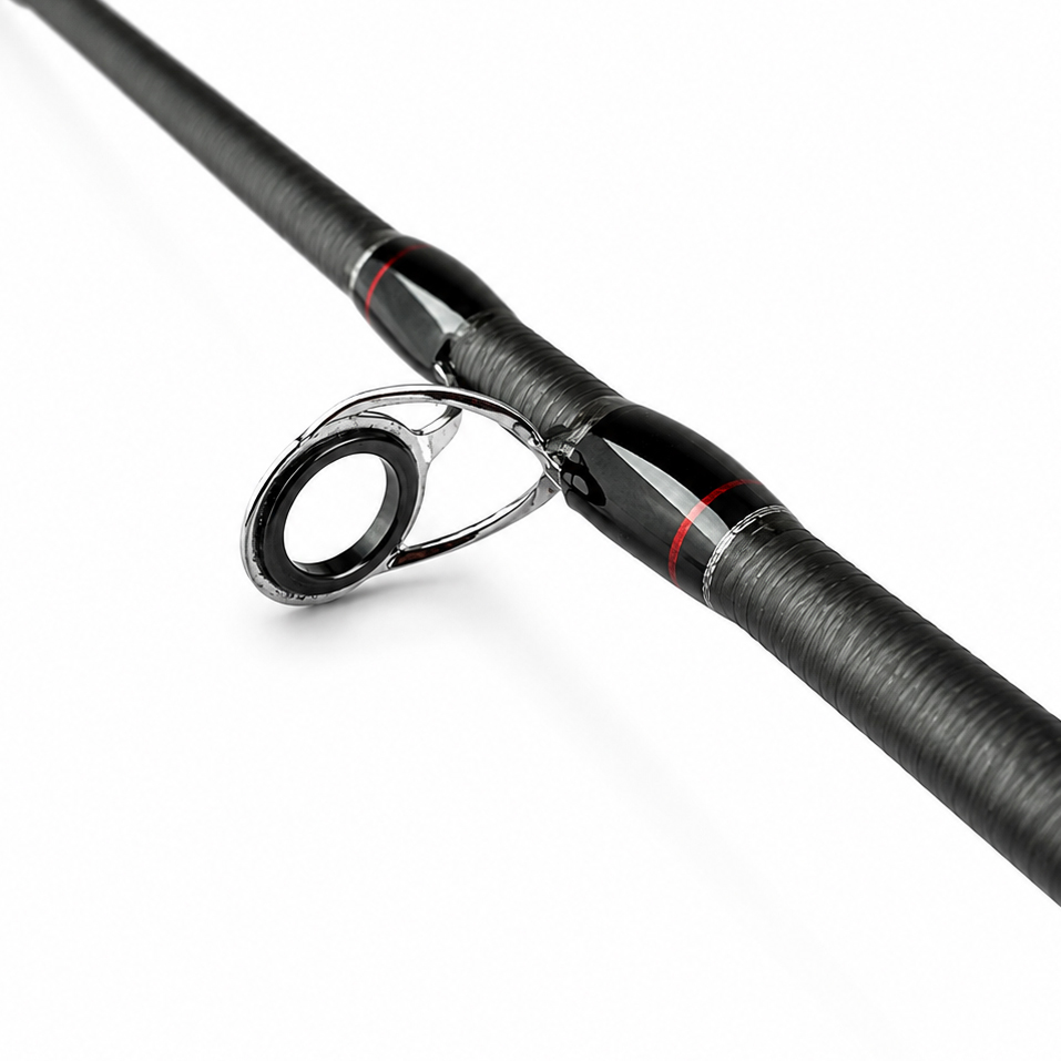 Eurocatch Baitcaster set Deluxe - Baitcasterhengel & Baitcasterreel - Gevlochten lijn - Sofbait kit - Staaldraadjes