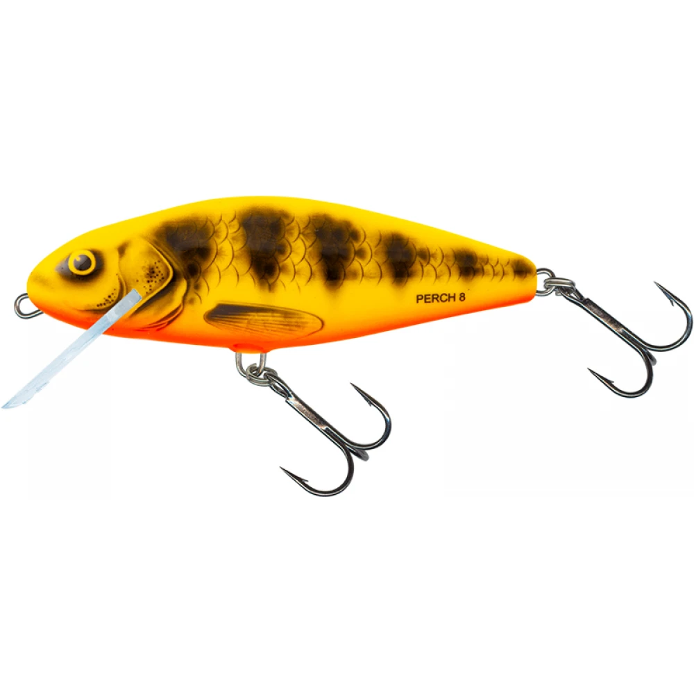 Salmo Perch - Floating - 8cm - Yellow Red Tiger