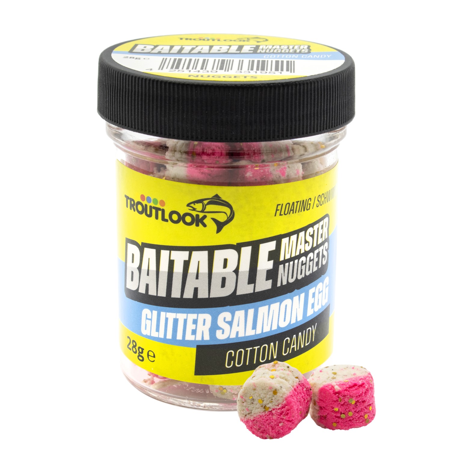 Troutlook Master Dough Forrellen Deeg 50g Glitter Fishy 
