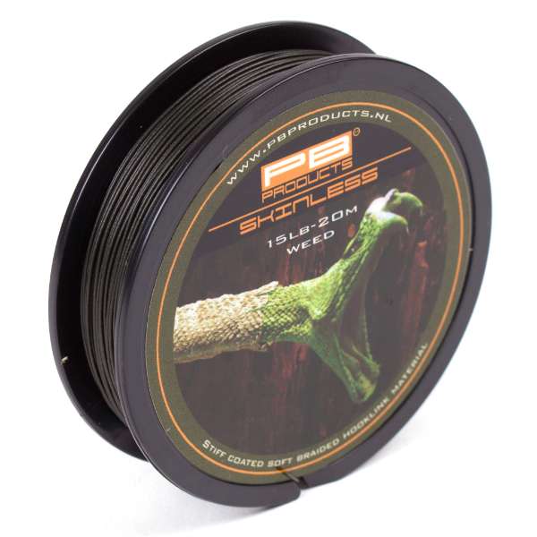 PB Products Skinless Onderlijnmateriaal | Bruin  | 25lb