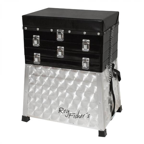 Roy Fishers Zitkist | 4 Laden | Incl. Draagriem