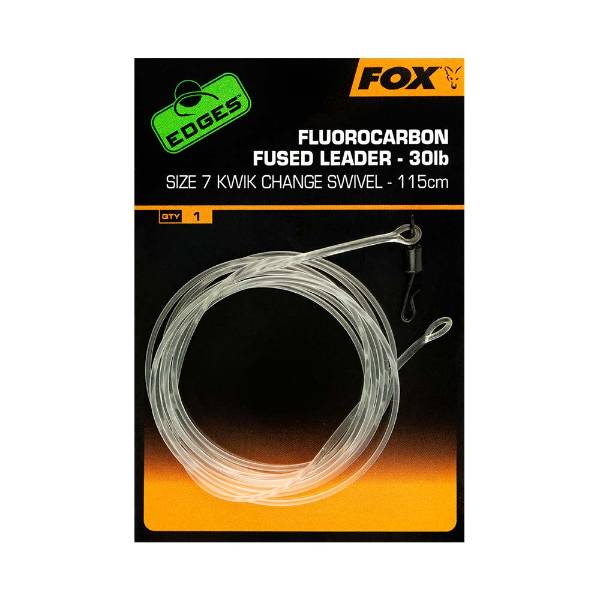 Fl.Carbon Fused leader 30lb size 7 K.Change swivel 115cm