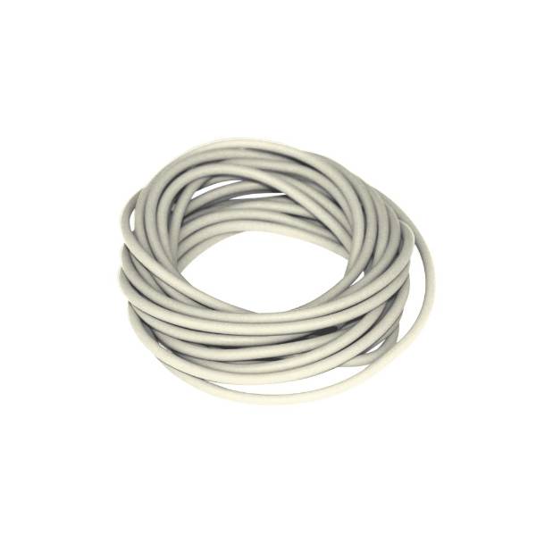 Rive Vaste Stok Elastiek Hol Specimen Wit  3.3mm