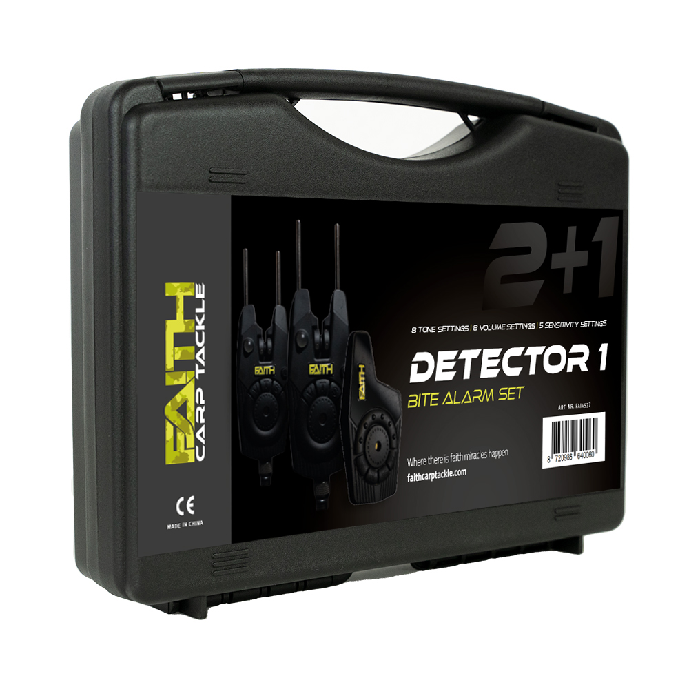 Faith Detector Beetmelder Set 2+1 | in Robuuste Koffer