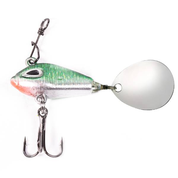 DLT Spinfish | Spinner | Groen/Grijs | 14g