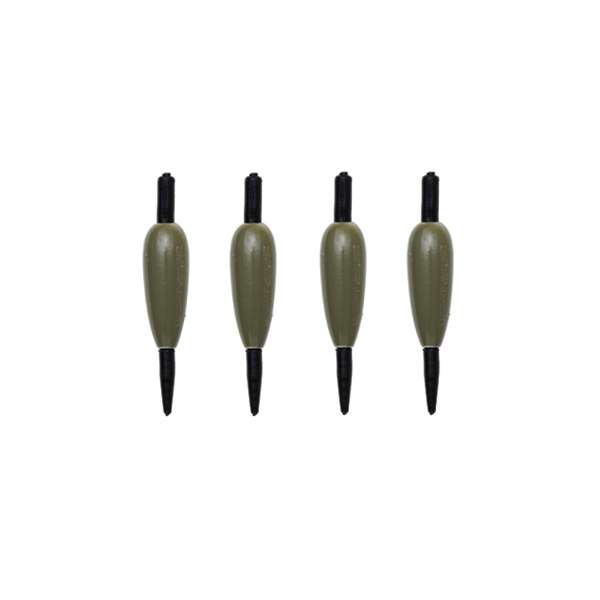 Kinetic Fixed Inline Sinker | Loodvrij Werpgewicht | Dark Green | 5g | 4 Stuks