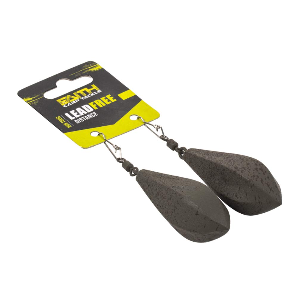 Faith Distance Werpgewicht | Loodvrij | 140g | 2 Stuks