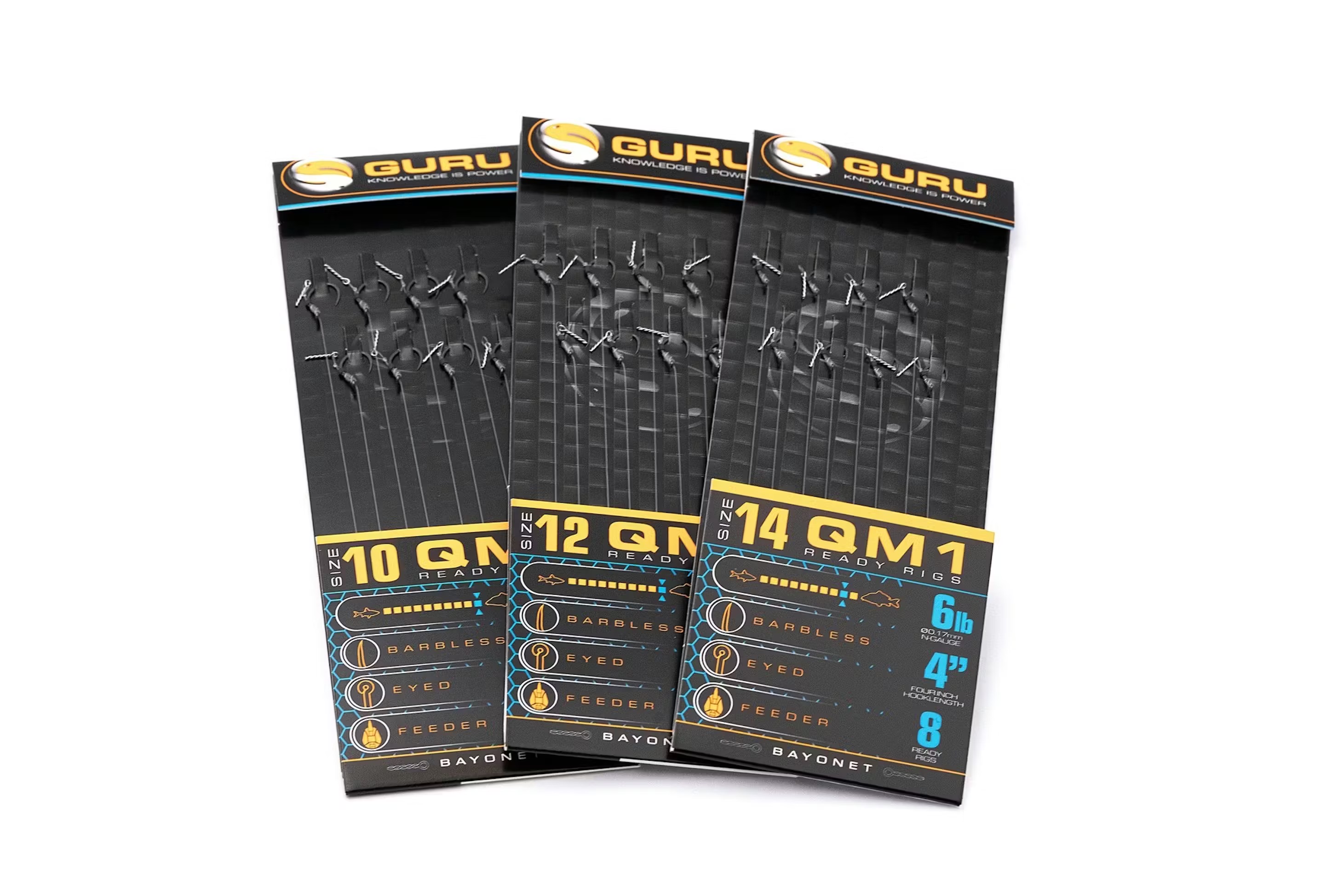 Guru QM1 Bayonets 4"- 10cm - Size 12 