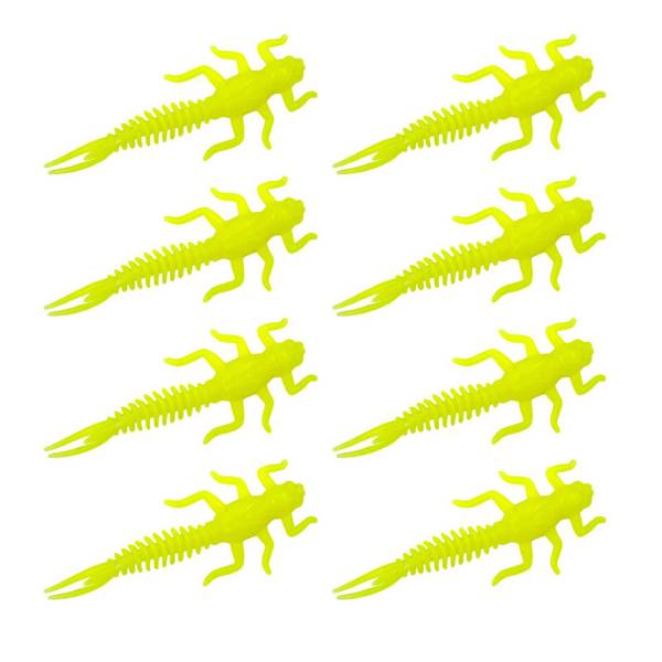 Senshu May Fly | Yellow Fluo | 5cm | 8 Stuks