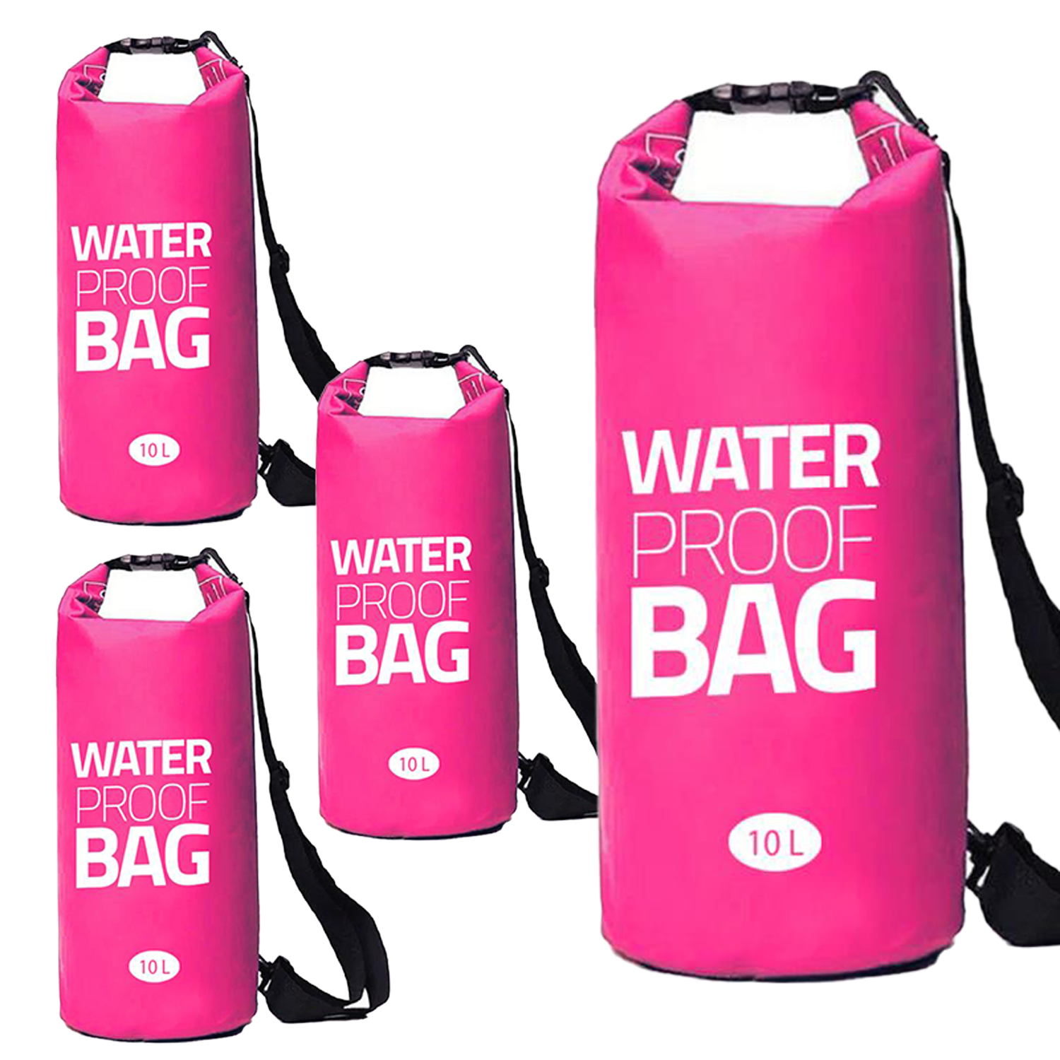 Eurocatch | Waterdichte Dry Bag | Duffel Bag | Waterdichte Tas | Rood | 10 liter