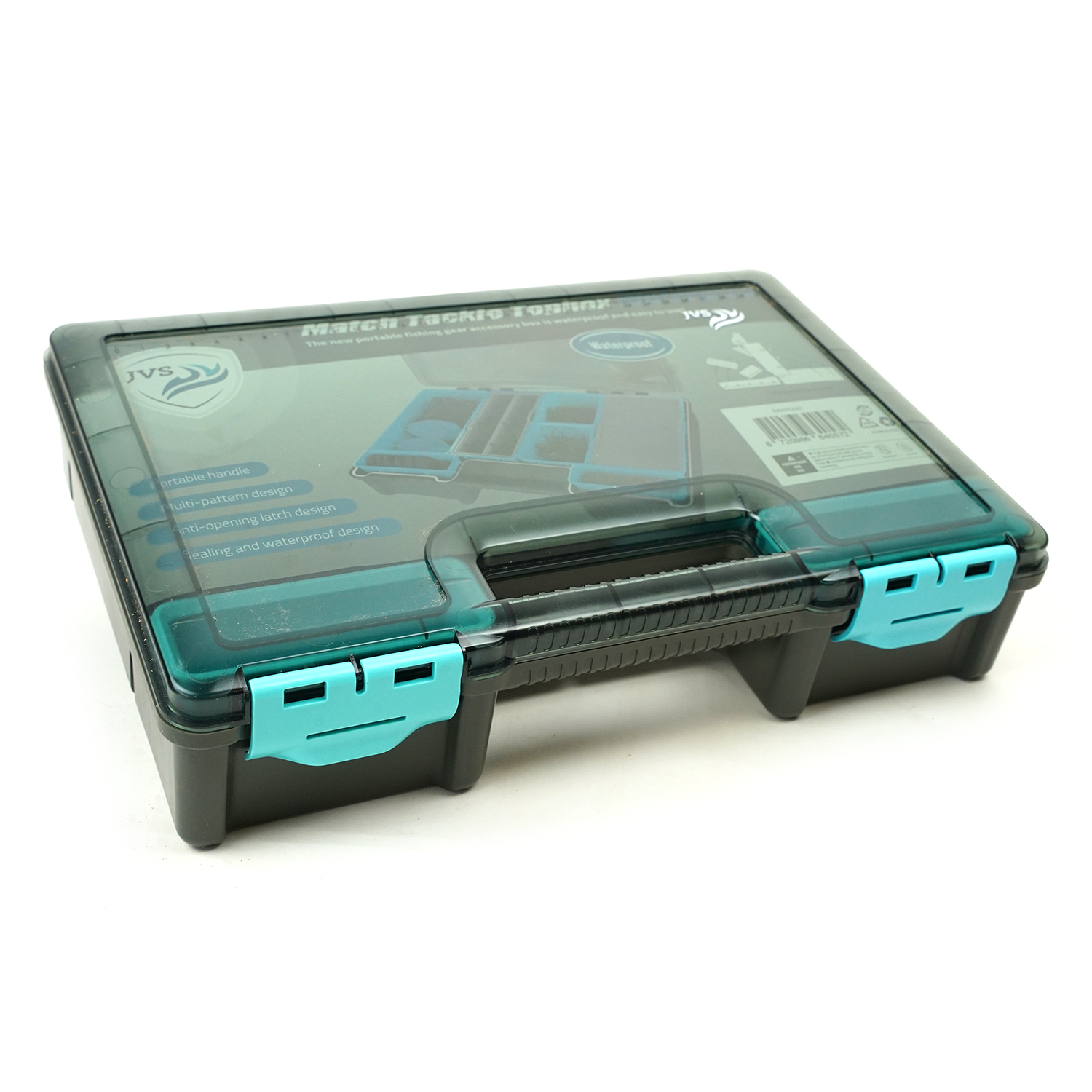 JVS Match Tackle Topbox Waterproof  - Viskoffer - Feeder Box 