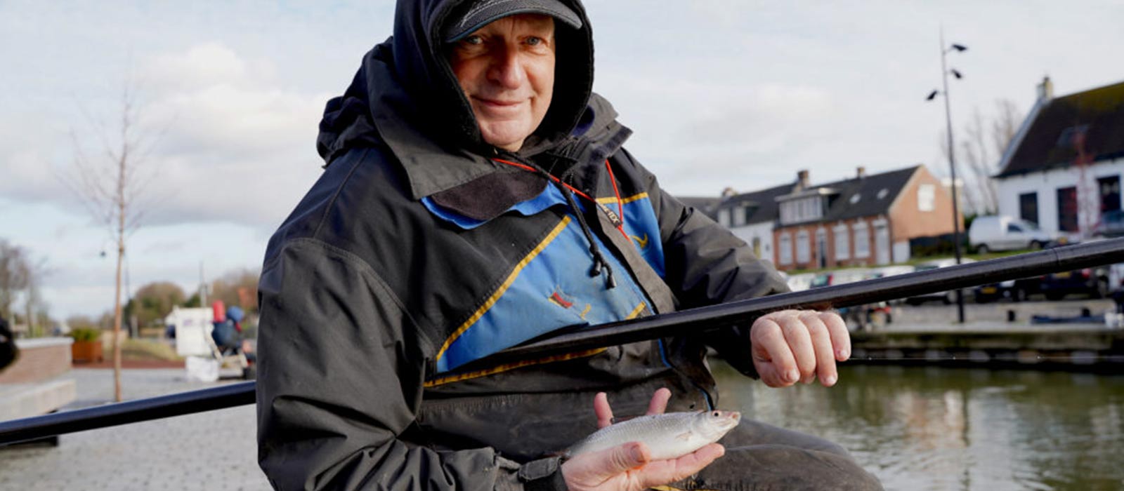 Havenvissen in de winter met JVS