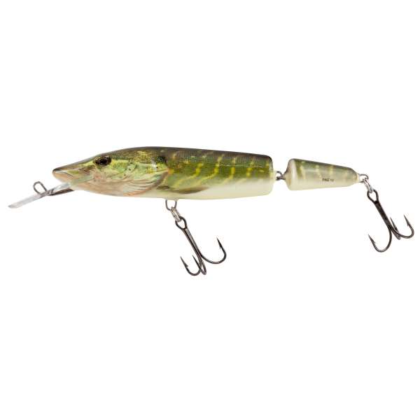 Salmo Pike Jointed Deep Runner | Plug | Real Pike |13cm
