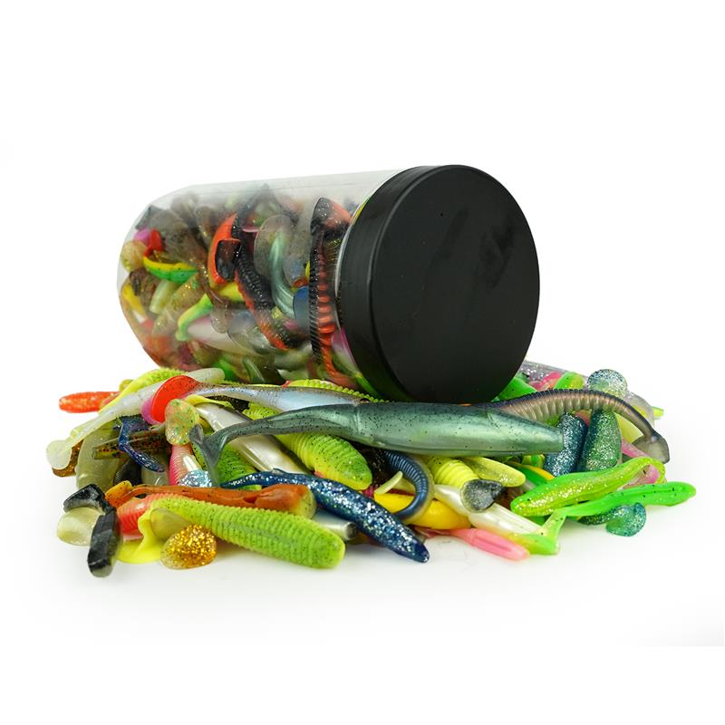 Eurocatch - Softbait Super-set Pot 800g - gemengd assortiment 