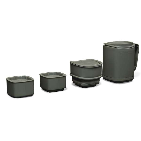 Ridgemonkey ThermoMug DLX | Gunmetal Green | Brew Set