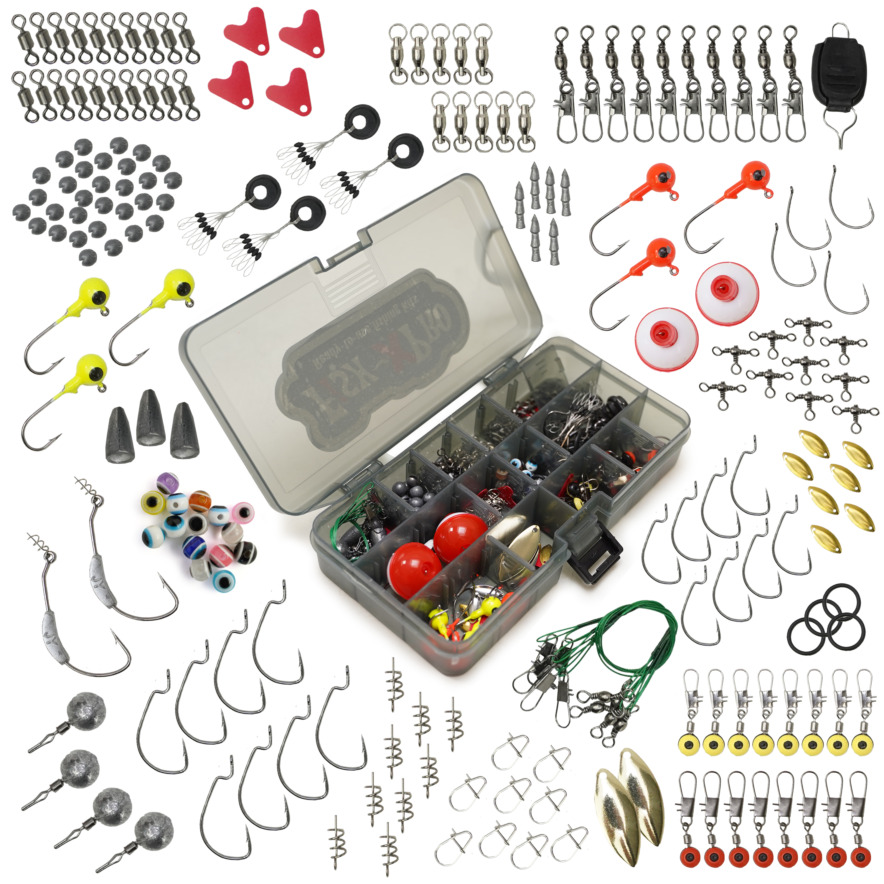 FishXpro Fishing Bits&Pieces Tackle set 233-Parts - Complete Visset