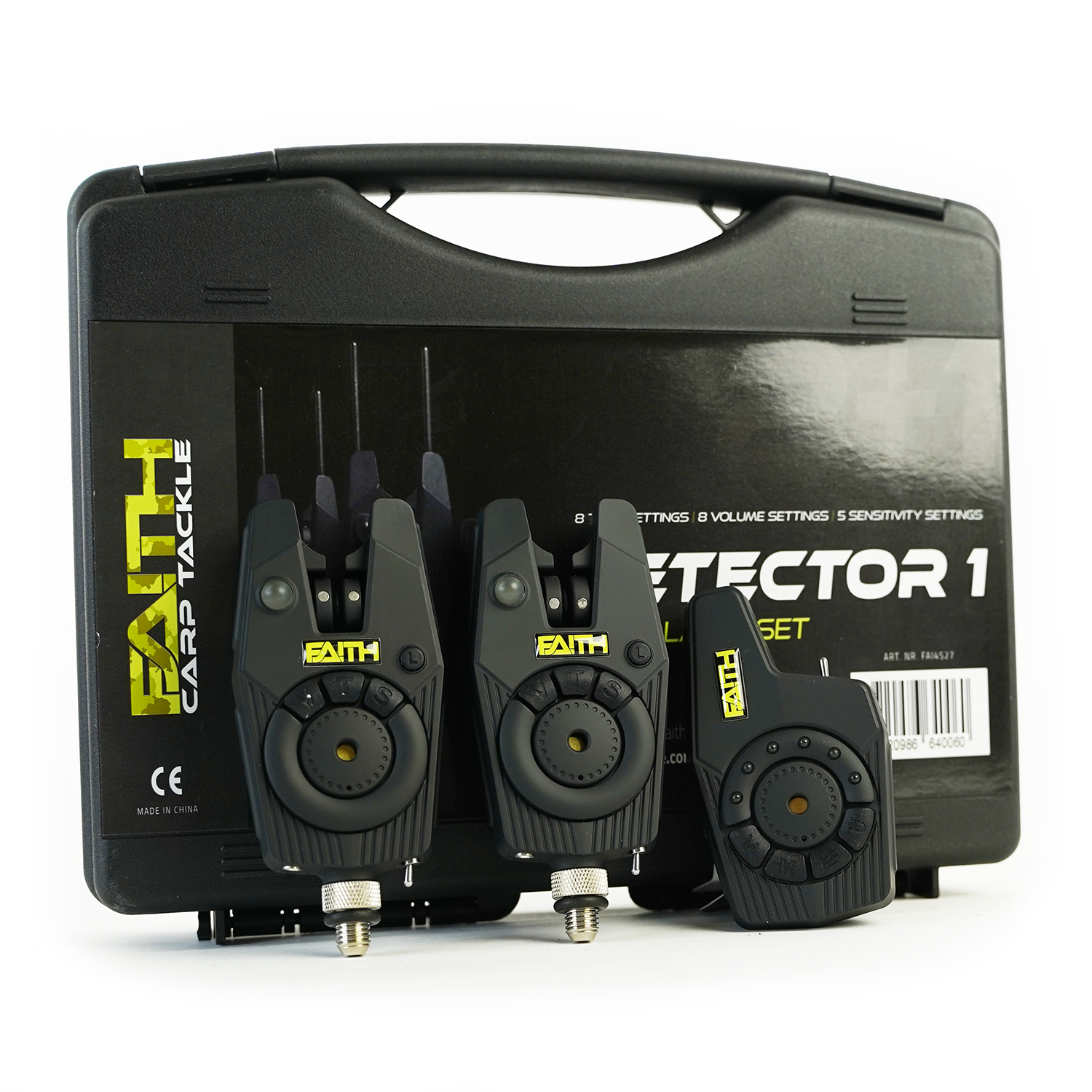 Faith Detector Beetmelder Set 2+1 | in Robuuste Koffer