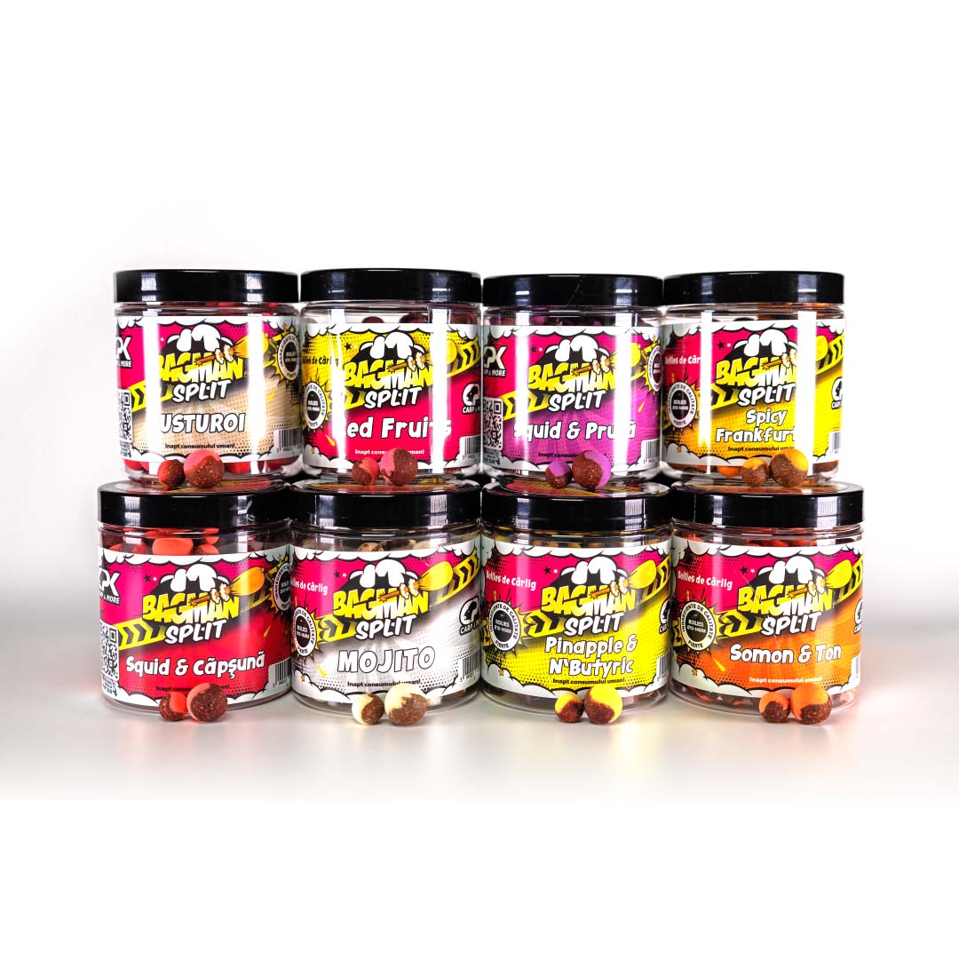 CPK Hookbait Boilies Bagman Split  10/14 MM 130 G