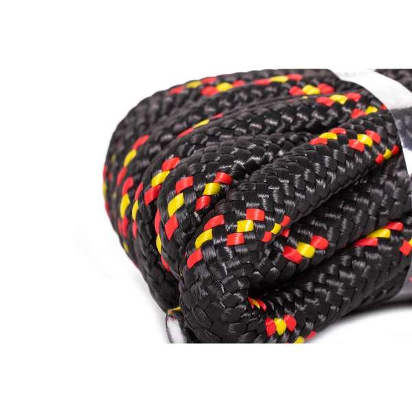 Traxis Polypropyleen Touw | Black/Red | 14mm | 10m