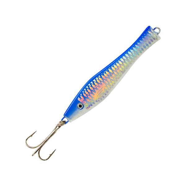 Team Deep Sea Spitzkopf Holograph Pilker | Blau/ Silber