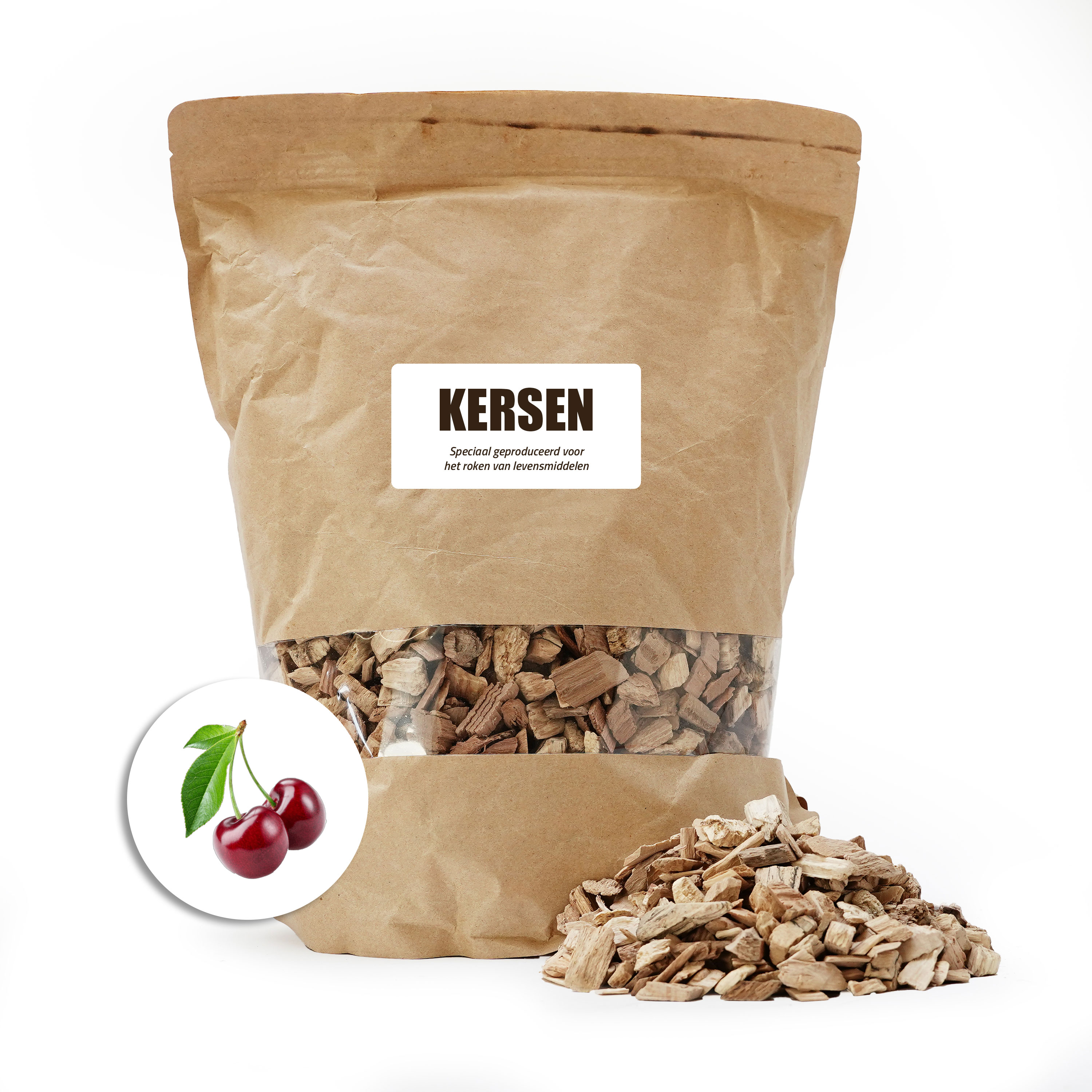 Eurocatch Rookhout - Kersen Snippers | 4Ltr | 1Kg