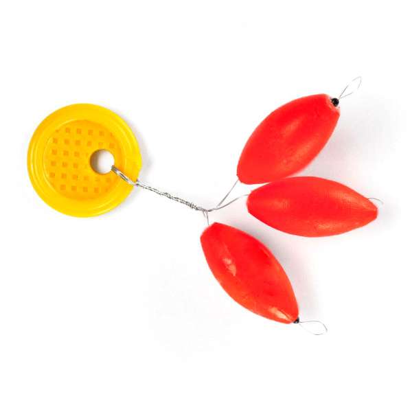 Troutlook Pilot Spion Rugby | Rood | 13mm | 3 stuks