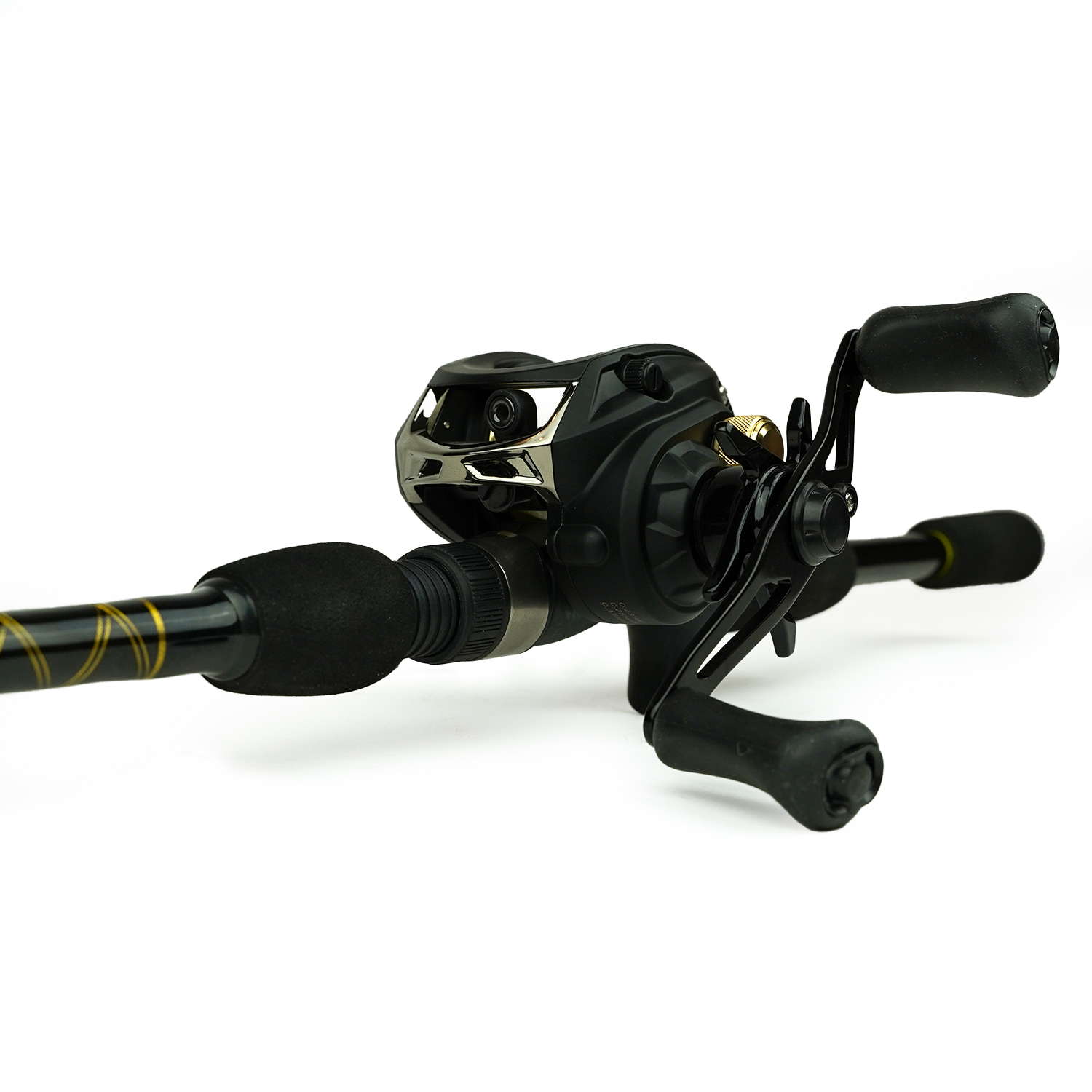 FISH-XPRO Baitcasting Combo - Roofvis Set - 1.95m - Hengelset 