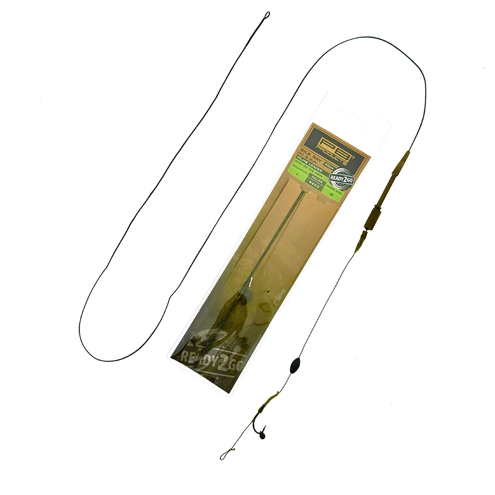 PB Products R2G Inline SR Leader 90/ Shot On The Hook Overloaded Rig - Size 6 - 2st. - Weed
