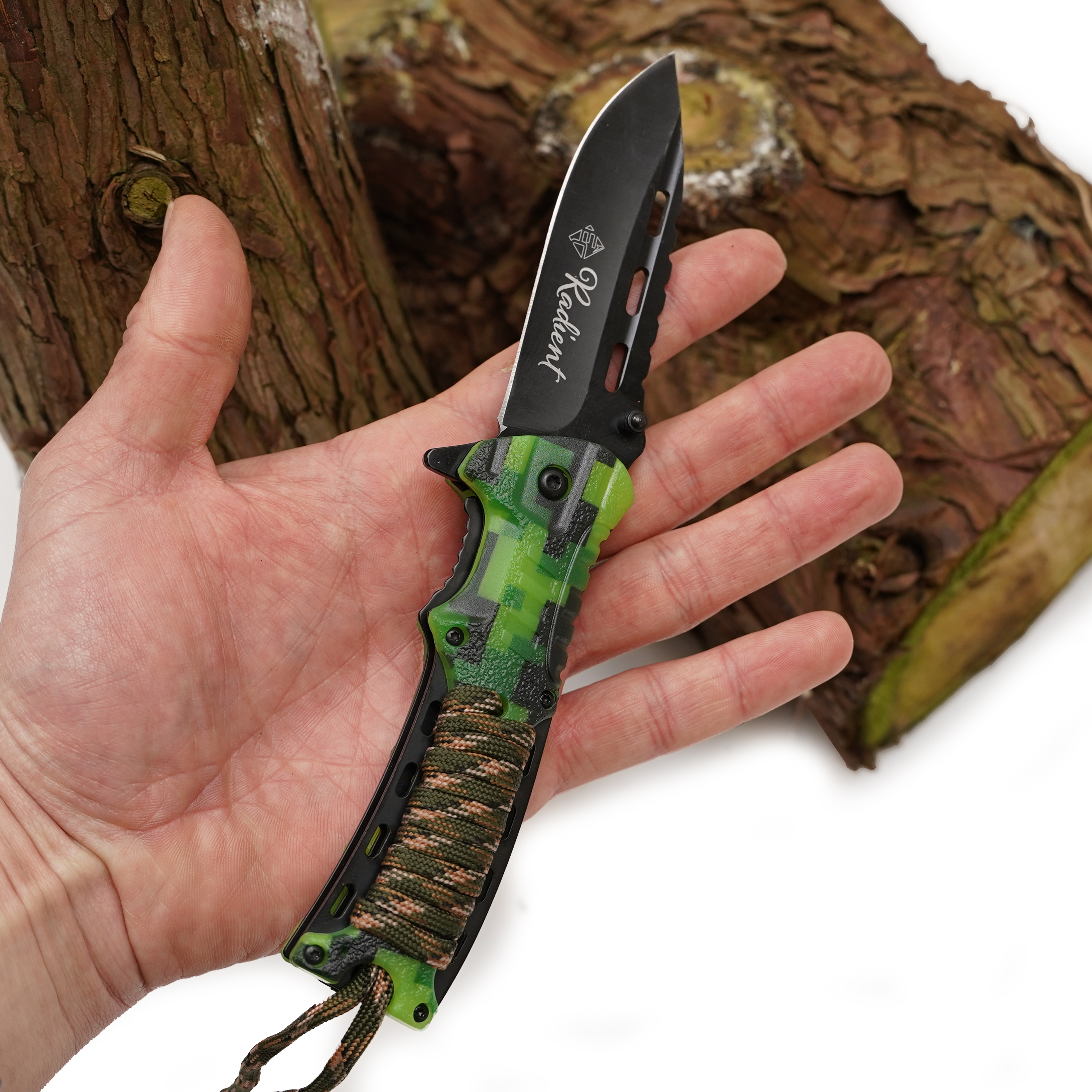 Eurocatch Radient Zakmes 420RVS 4,75" Glow in the Dark 