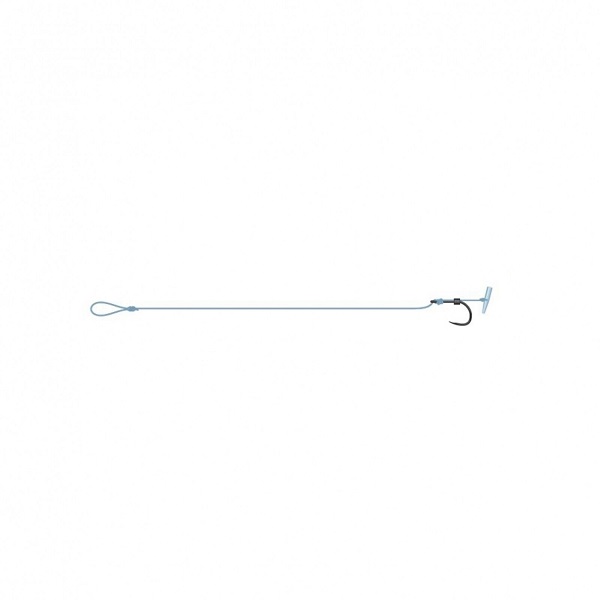 Dam Detek Method Push Stop Rig | Barbless | Haakmaat 16 | 0.20mm | 2.5Kg | 5.5lb | 10cm | Onderlijn