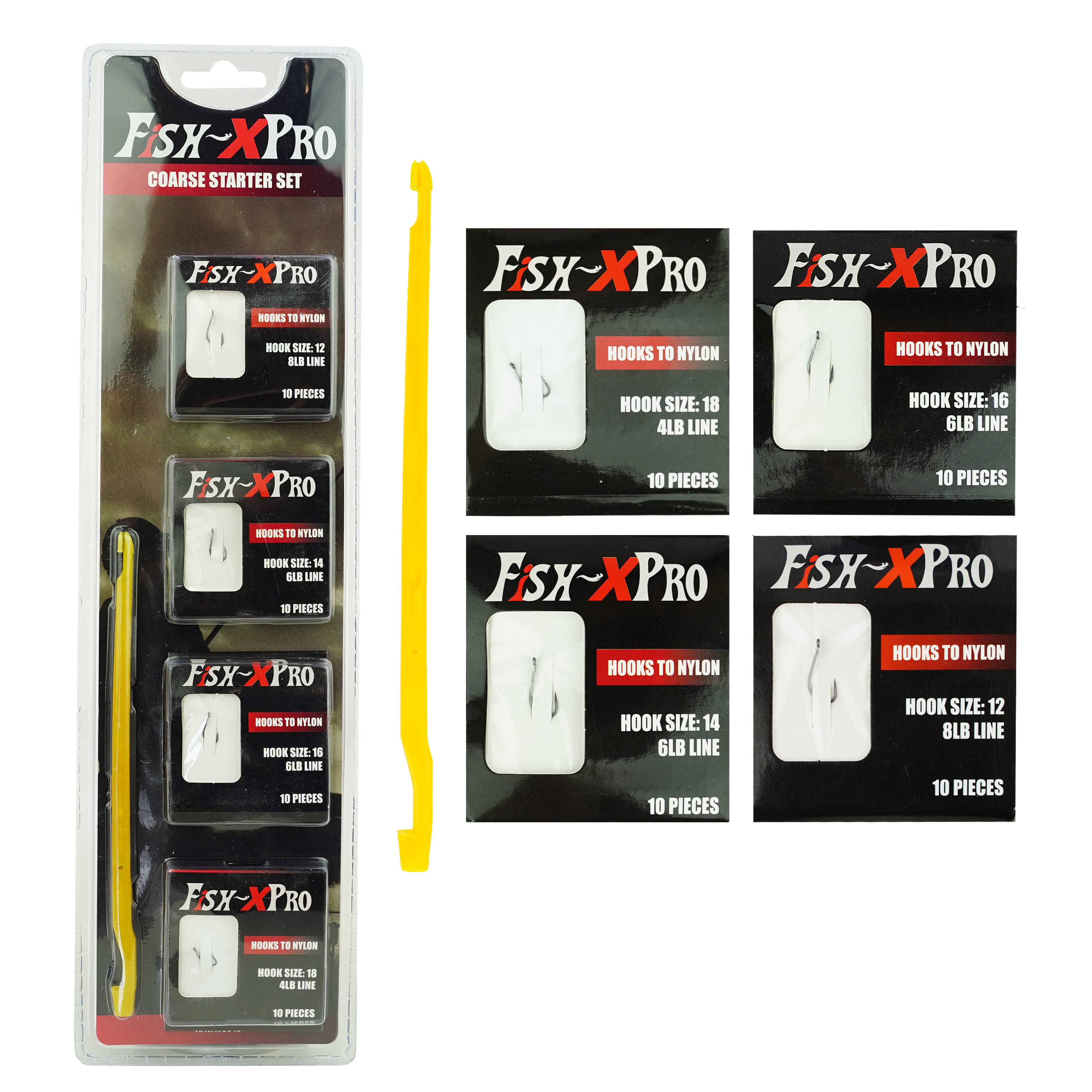 FISH-XPRO Coarse Starter | Witvis Onderlijnset