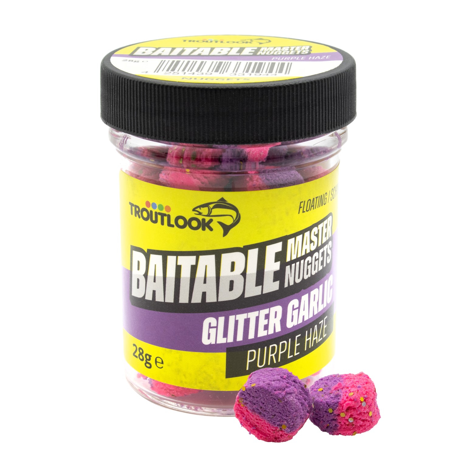 Troutlook Master Dough Forrellen Deeg 50g Glitter Fishy 