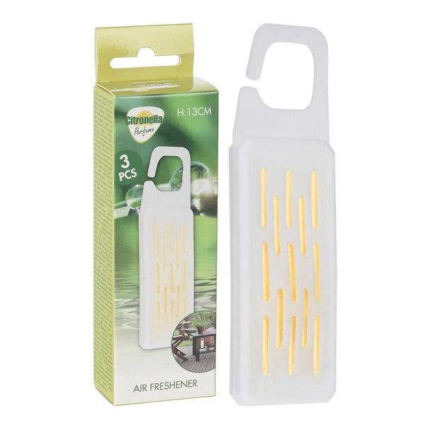 Eurocatch Outdoor Citronella Luchtverfrisser | 3 Stuks