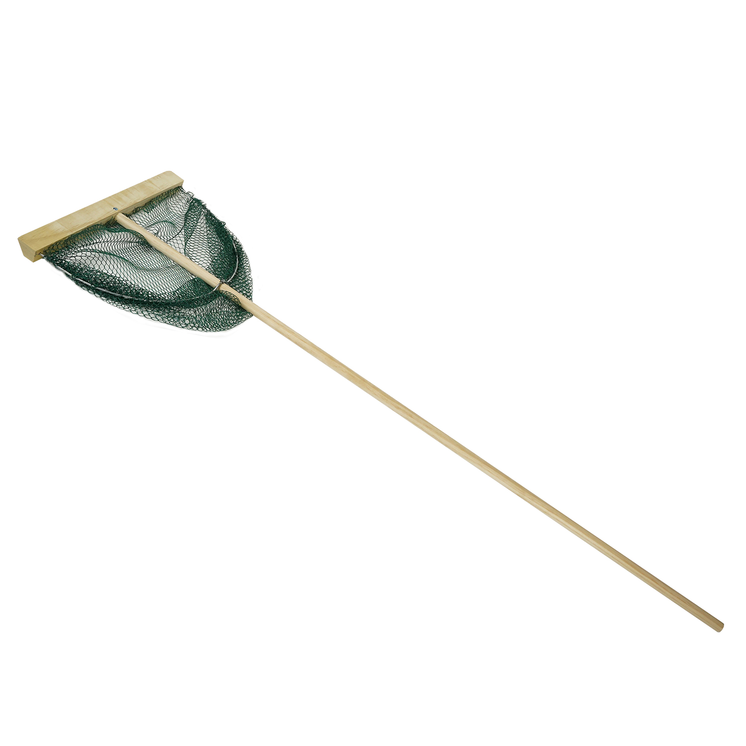 Eurocatch Garnalennet 40cm - 130cm - Houten Steel - Slootnet - Visnet 