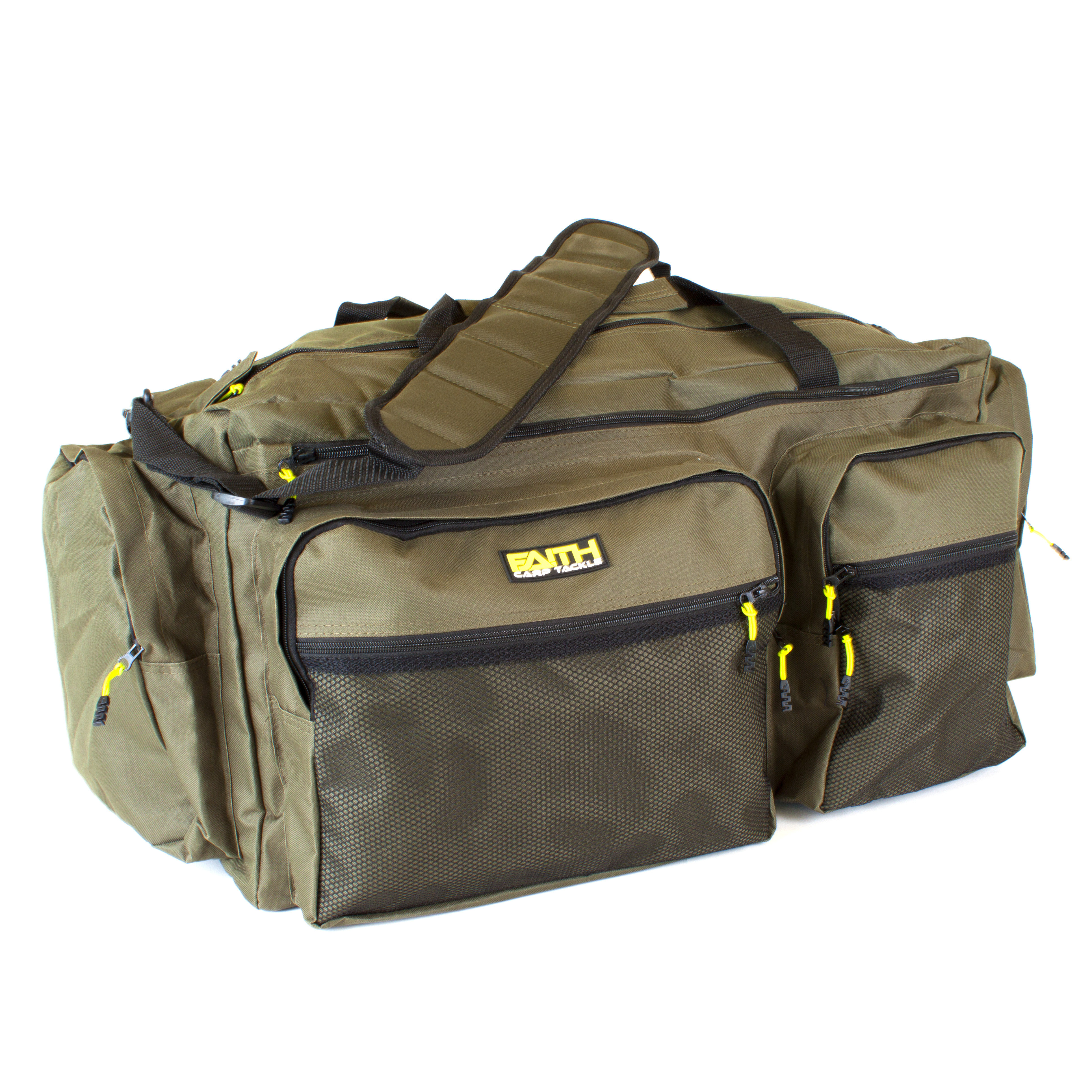 Faith Carryall Weekend Bag| Inhoud 70Ltr. | Vistas | Karpertas | Afm. 60x30x30cm | Groen
