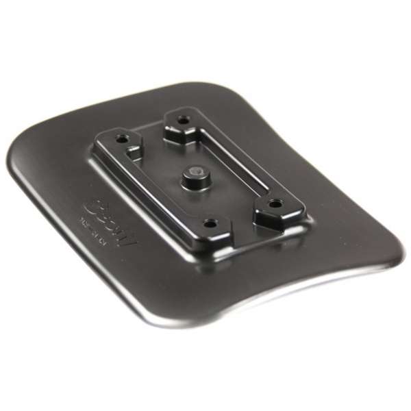 Scotty Glue-On Pad For Inflatable Boats | Black