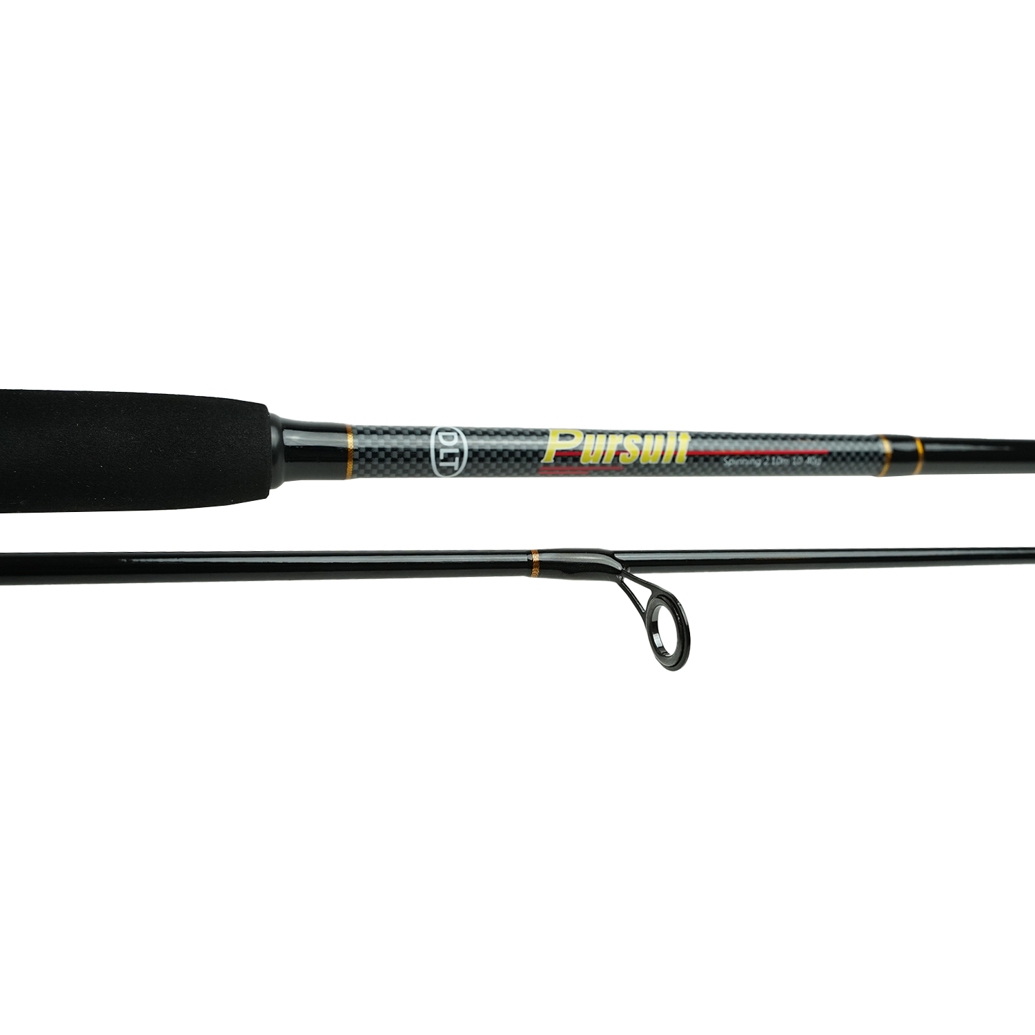 DLT Pursuit Spinhengel Compleet - 2.70m - Hengelset - Hengel met Molen en Gevlochten Vislijn - incl Kunstaas - Incl Tacklebox met accessoires