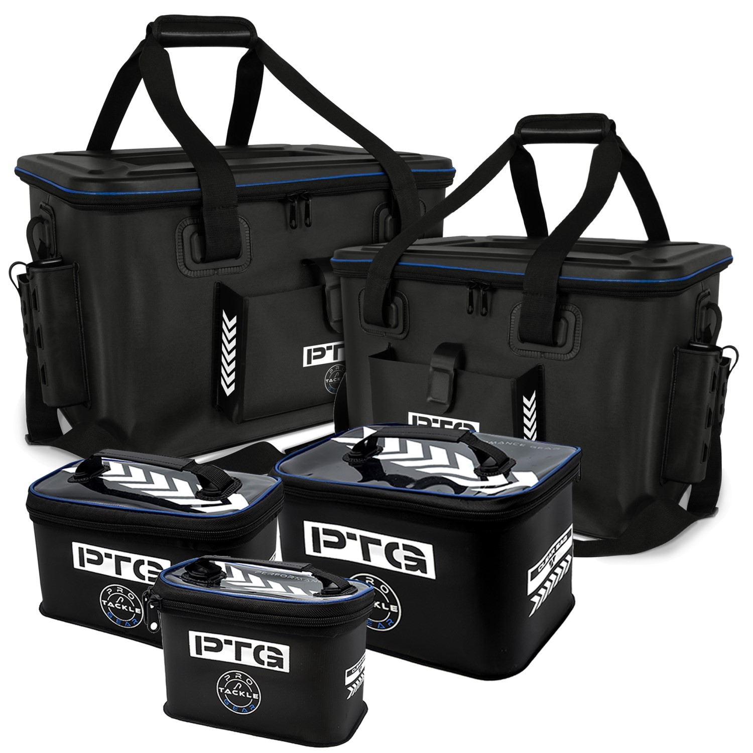 Pro Tackle Bakkan EVA Bag Set 5 Stuks - Tassen set