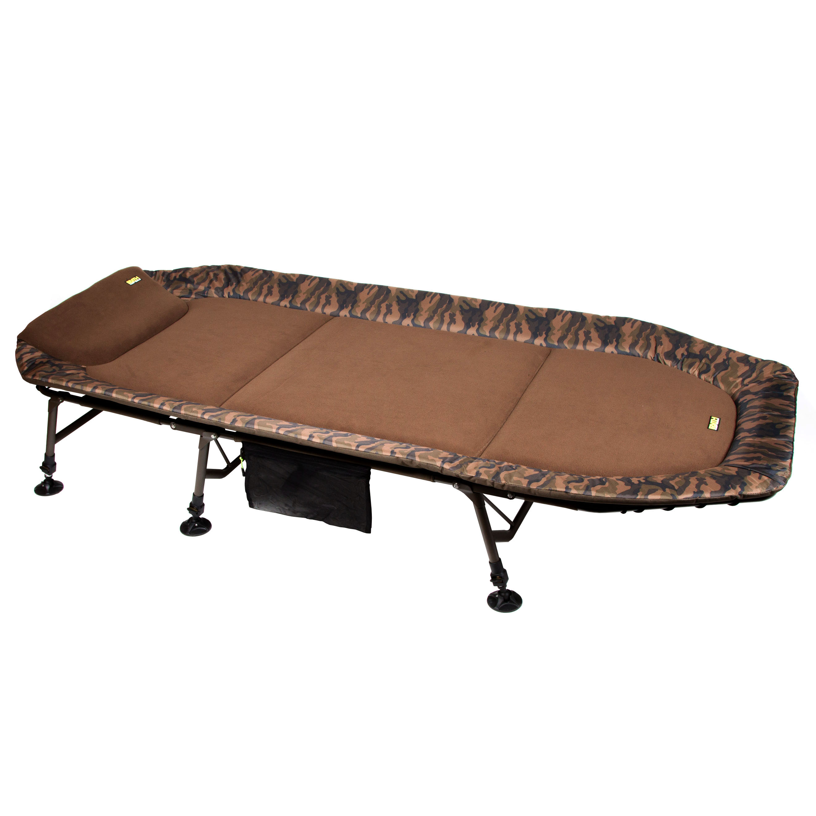 Faith Big Camou Bedchair - Fleece liggedeelte