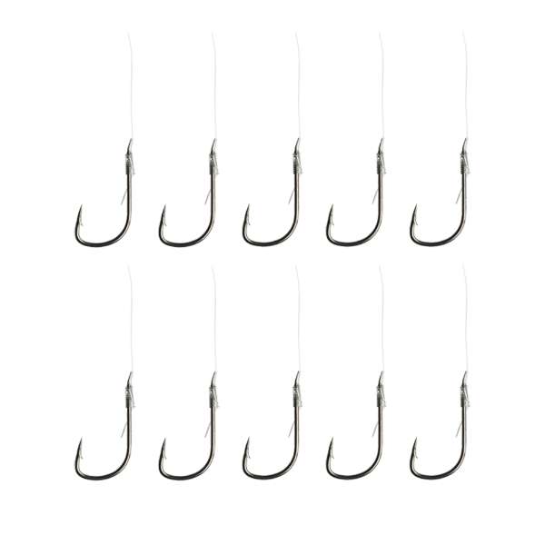 Dam Spezi Roach | Onderlijn | Haakmaat 18 | 0.10mm | 0.9kg | 2lbs | 60cm | 10 Stuks