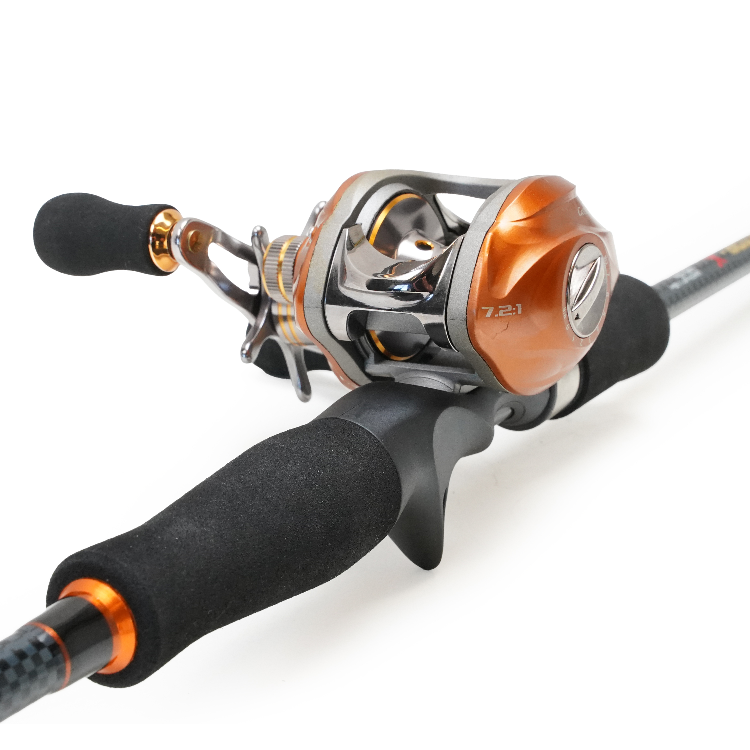 Eurocatch Baitcaster set 1.80m - incl. 200m Gevlochten lijn - Molen + Hengel + Lijn