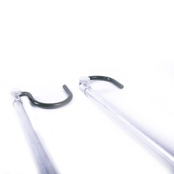 Traxis Telescopische Bosbaansteun Set - Hengelsteun - 60-100cm - Aluminium
