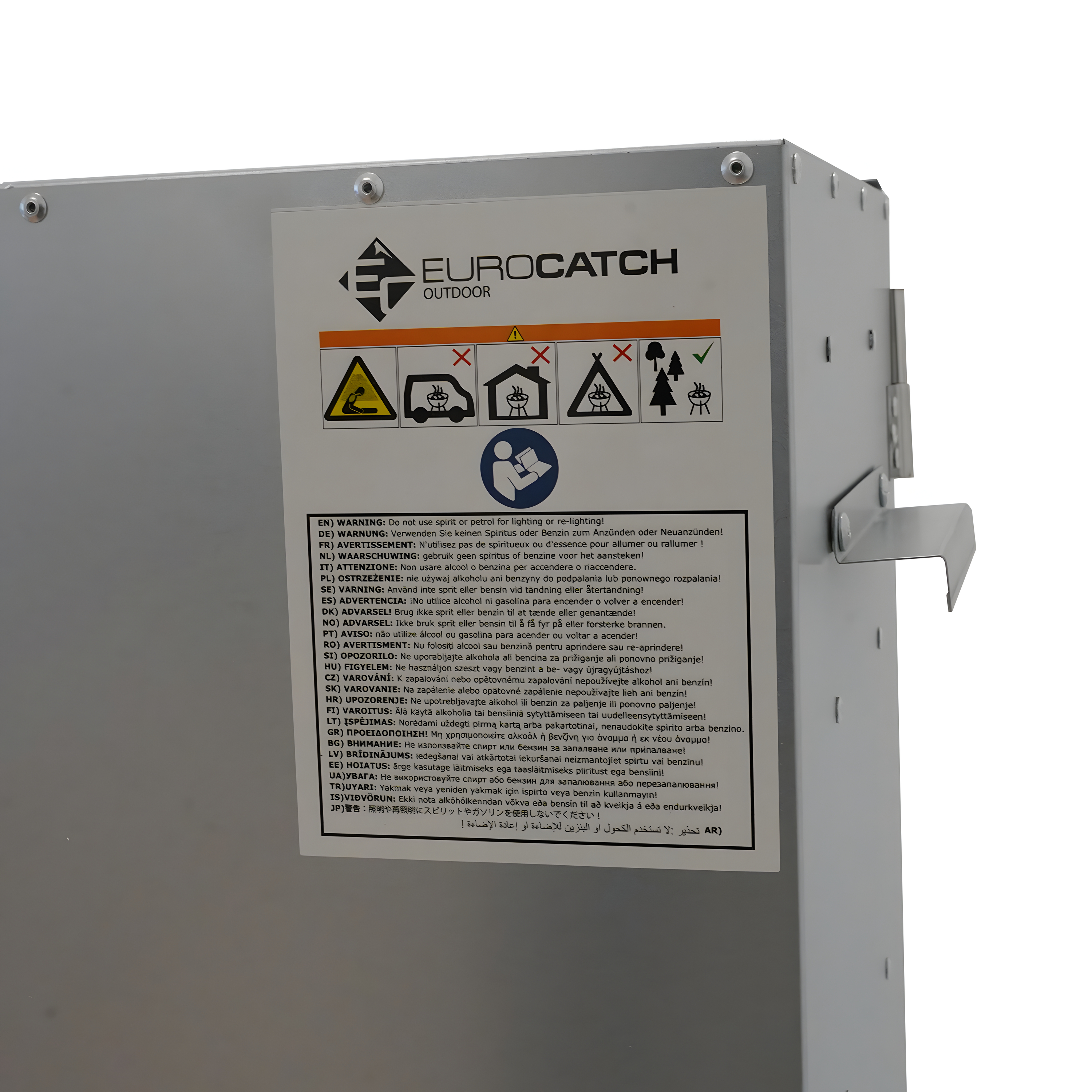 Eurocatch - Rookoven Set - Magnum - met Elektrisch Spiraal - Thermostaat - Rookmot