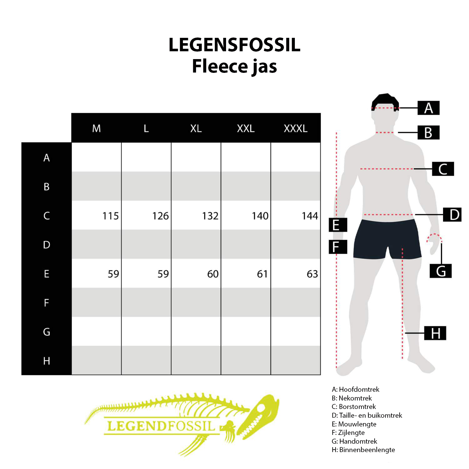 Legendfossil - Fleecejack Tromsö - Waterafstotend - Anti Pilling - Olive Green - XXXL