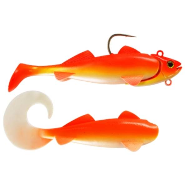 Team Deep Sea Gummifisch | Hightide Sea Shad  | UV Rotbarsch | 300g