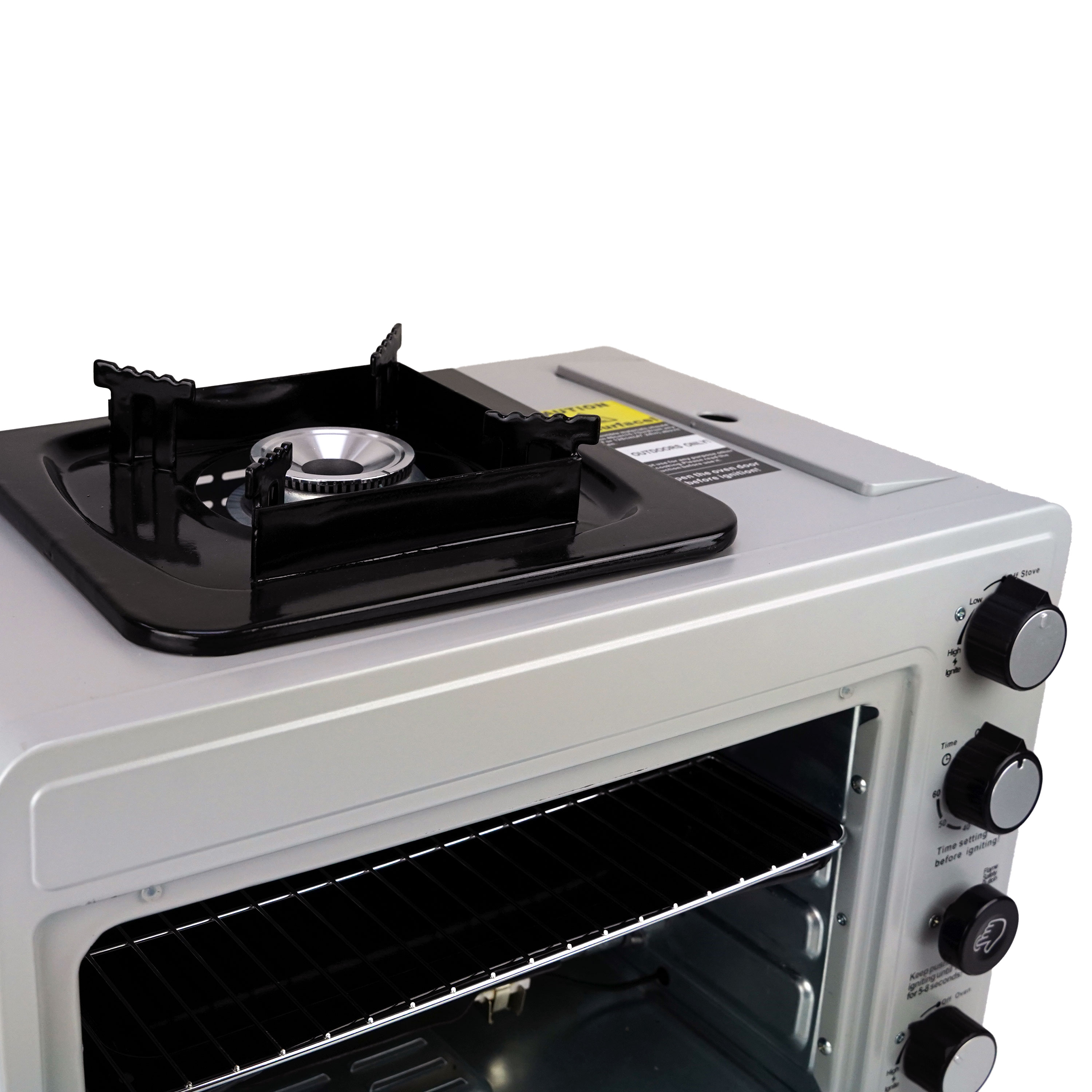 Eurocatch Gas Oven - Portable Camping Oven - 8 Gasbussen