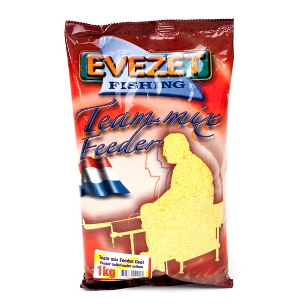 Evezet | Feeder | Geel | Lokvoer | kant en klaar | 1kg 