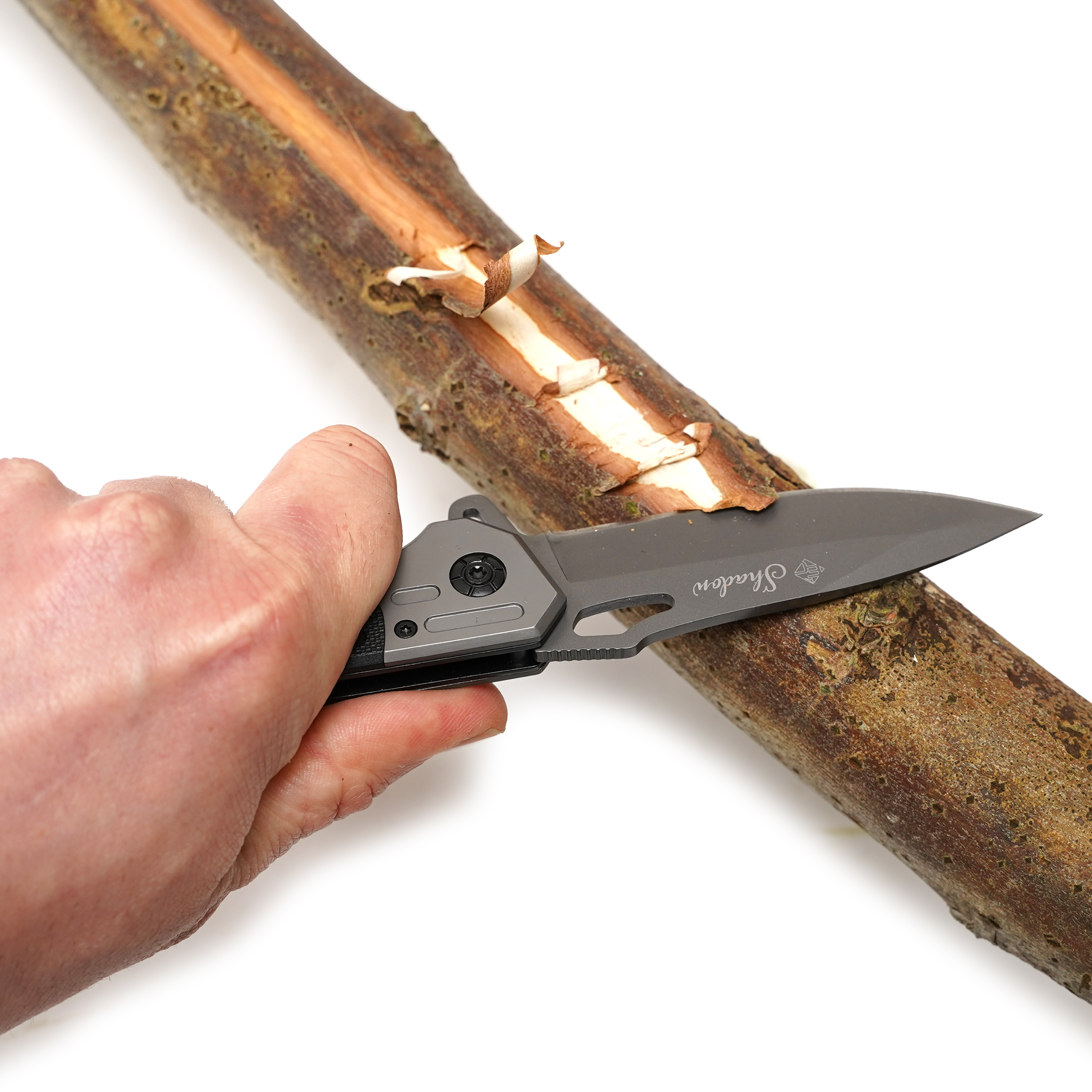 Eurocatch Shadow Zakmes 420RVS Blade - Lemmet 9.2cm - Gesloten lengte 13.5cm 